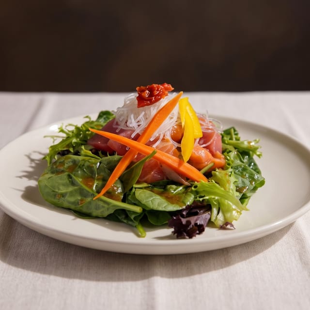 Mixed Sashimi Salad (+GF).