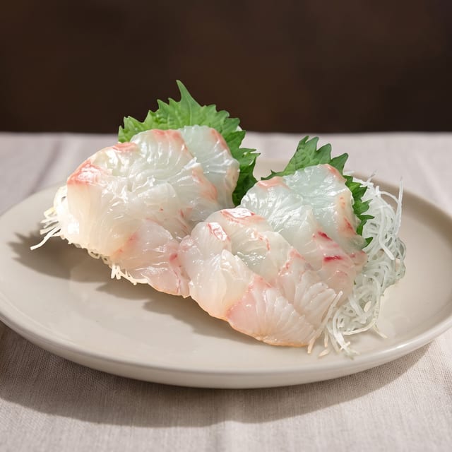 Halibut Sashimi (GF).
