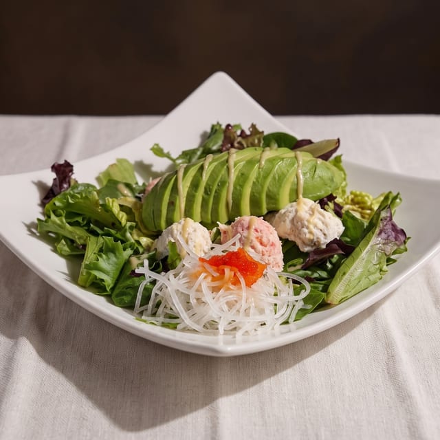 Crab Avocado Salad (+GF).