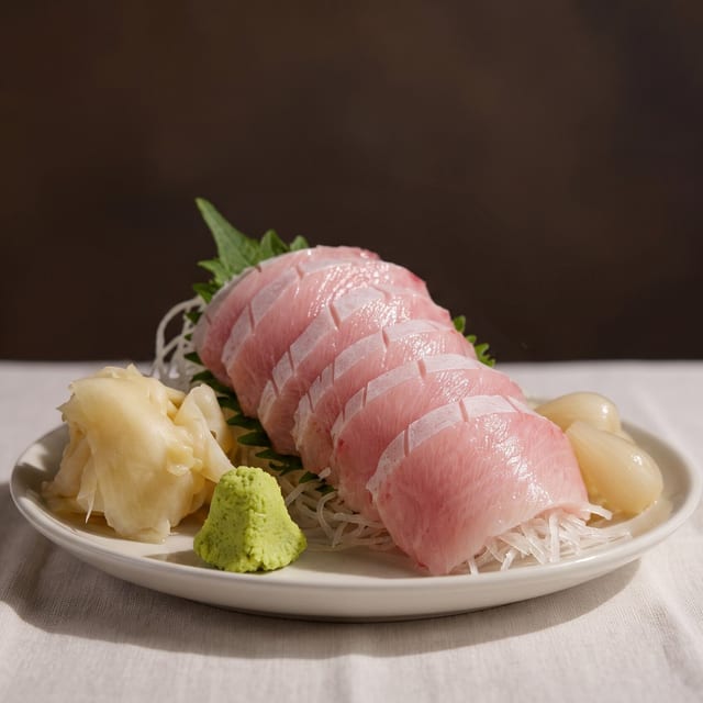 Yellowtail Belly Sashimi (GF).
