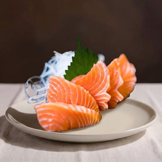 King Salmon Sashimi (GF).