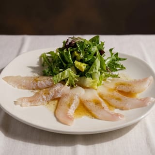 Halibut Carpaccio (+GF)