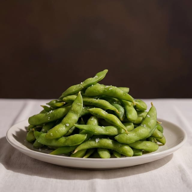 Edamame (GF) (V) (VG).