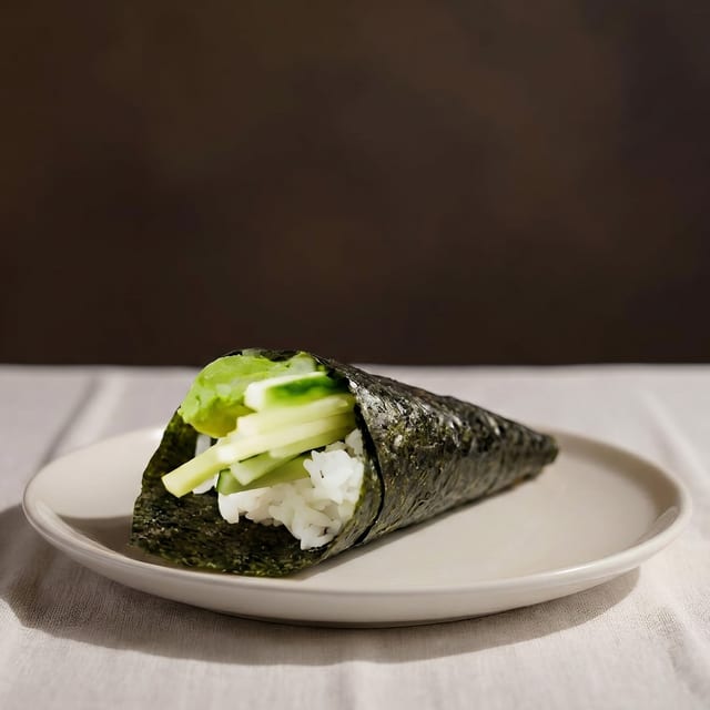 Cucumber Handroll (GF) (V) (VG).