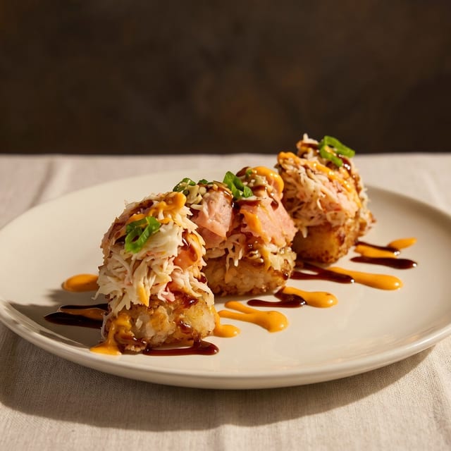 Snowcrab Crispy Rice.