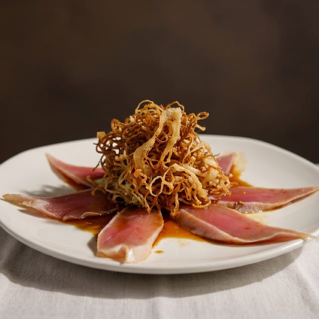 Crispy Onion Albacore.