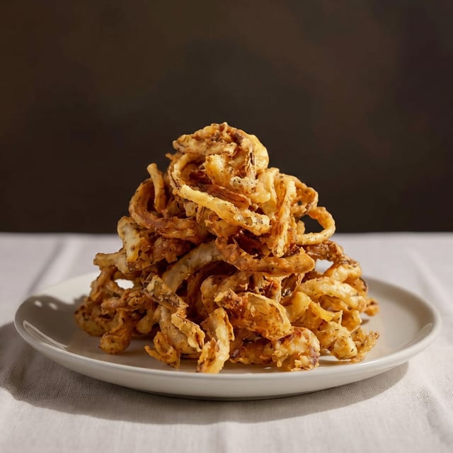 Side of Crispy Onion (V) (VG).