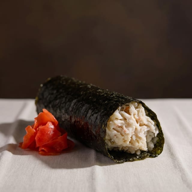 Blue Crab Handroll (GF).