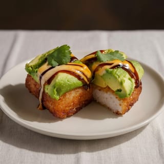 Avocado Crispy Rice (+GF)