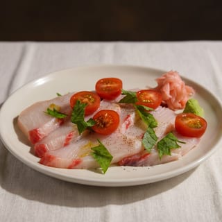 Amberjack Carpaccio (+GF)